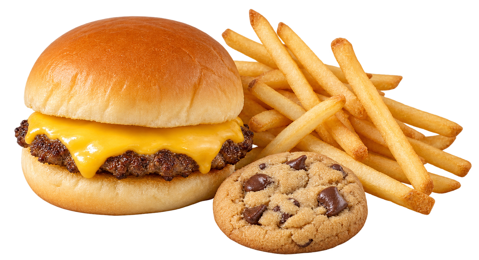 Shoestring Fries and Fountain Soda
